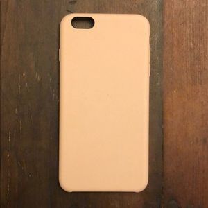 Light pink iPhone 6 Plus Silicone Case